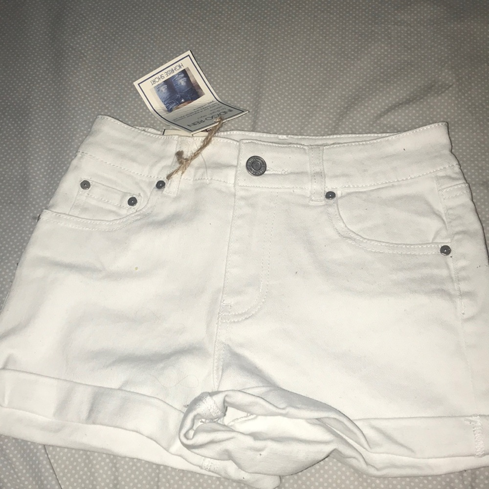 White shorts